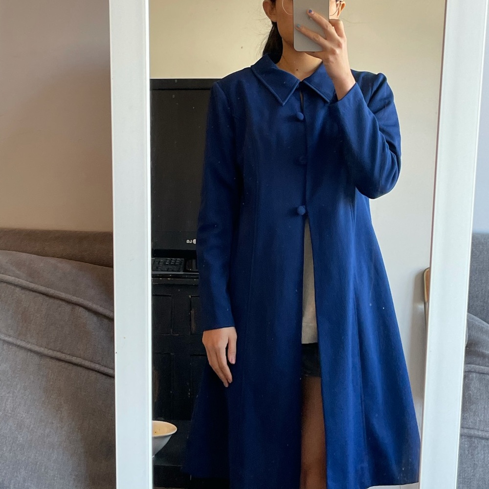 Vintage Indigo cape/duster